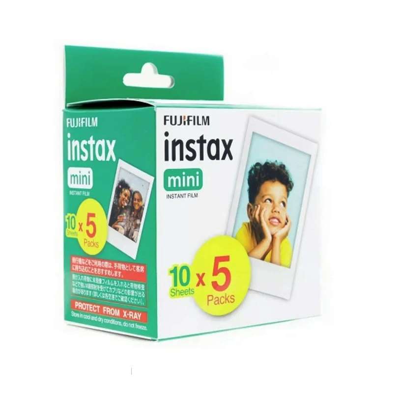 Instax Mini Fujifilm instant  White 50 pack