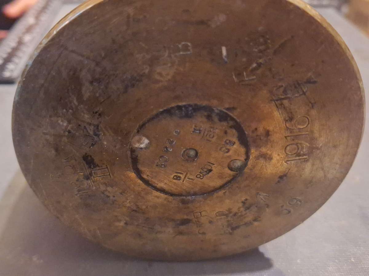 ILH OFFICERS PRESENTATION BRASS SHELL