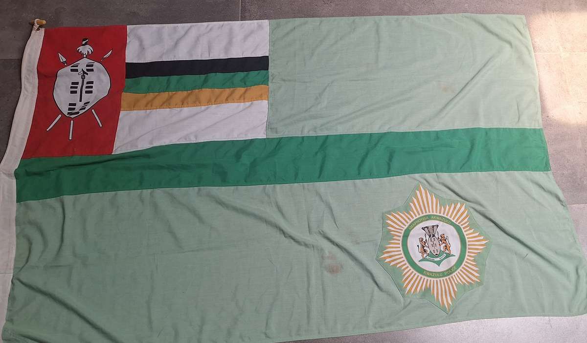 HOMELANDS KWAZULU POLICE PARADE FLAG
