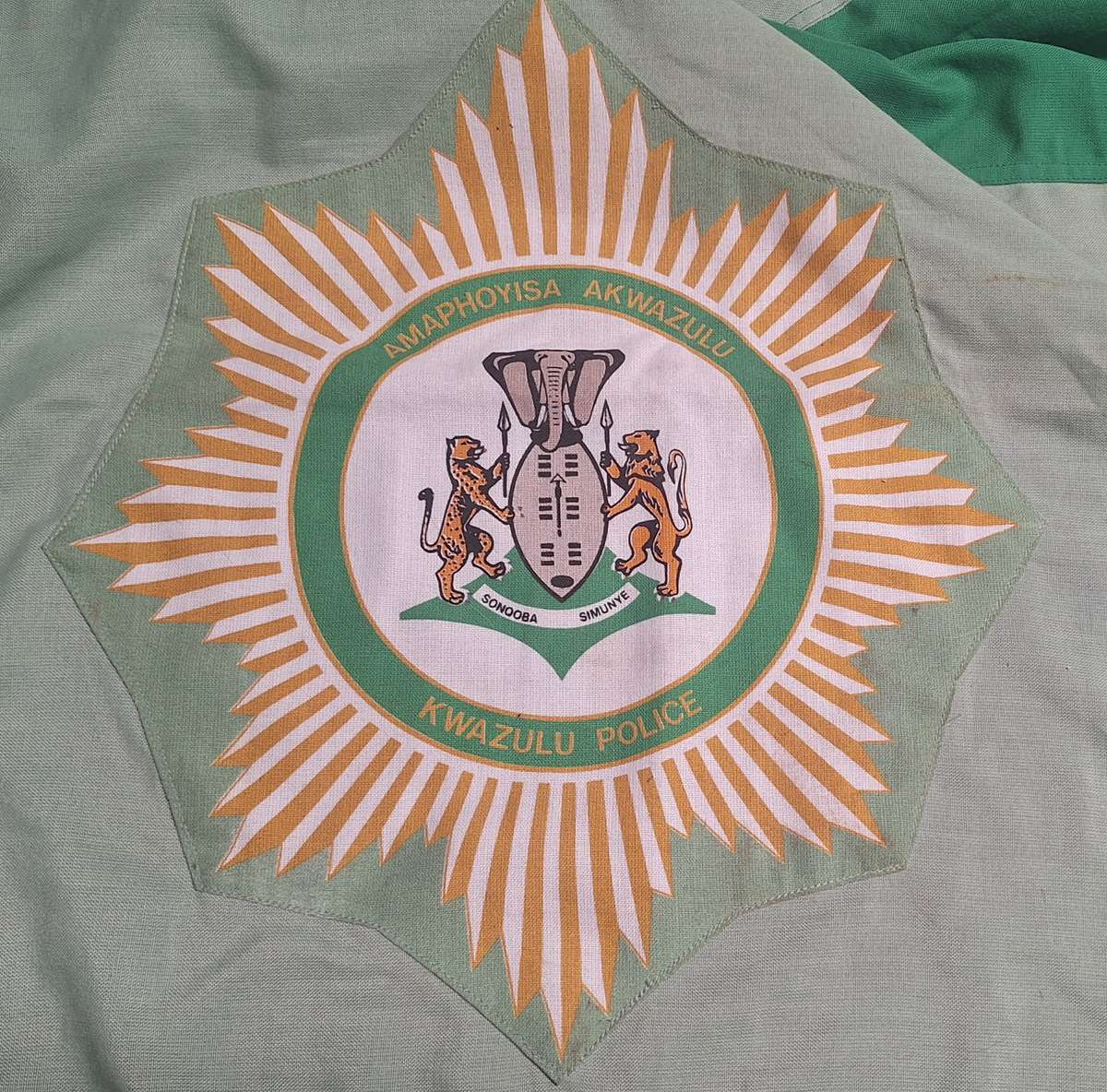 HOMELANDS KWAZULU POLICE PARADE FLAG