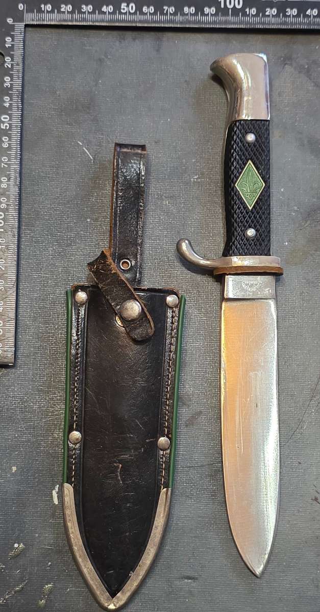 West German Boy Scouts Knife Based on HY Knife