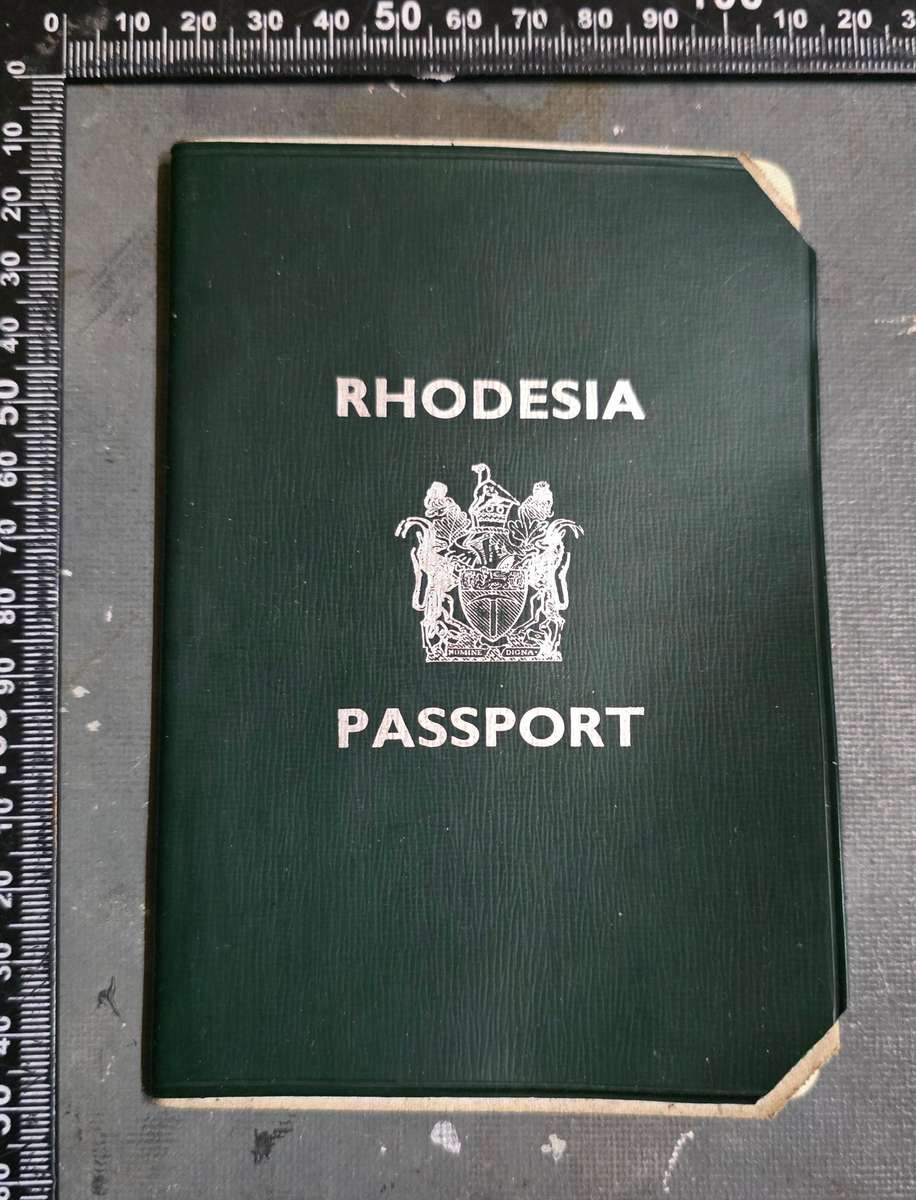 Rhodesian Issued Civilian Passport