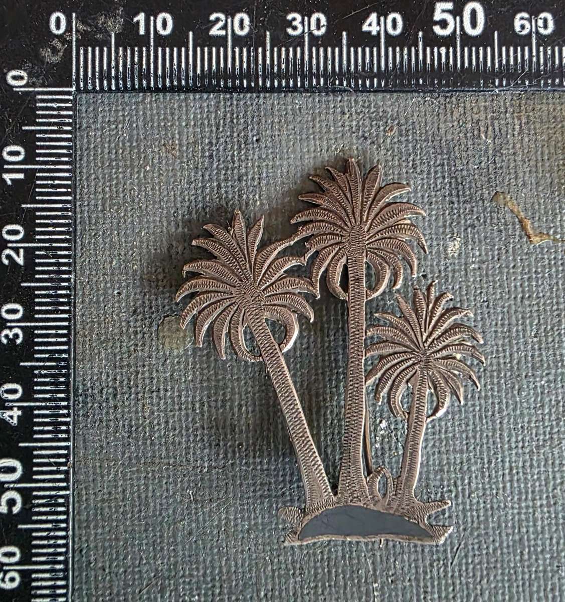 Sudan. Northern Province Police Sweetheart Brooch badge