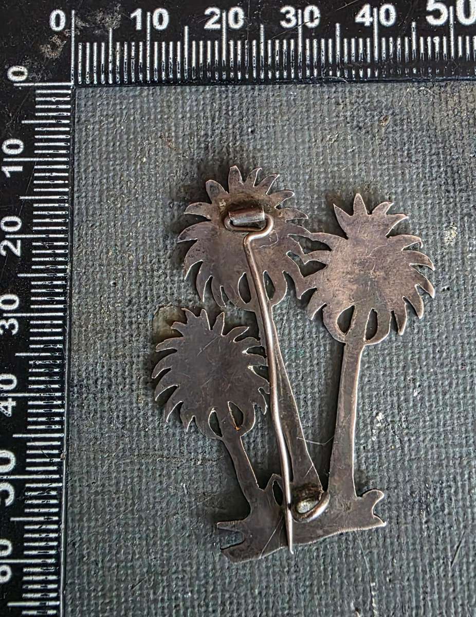 Sudan. Northern Province Police Sweetheart Brooch badge