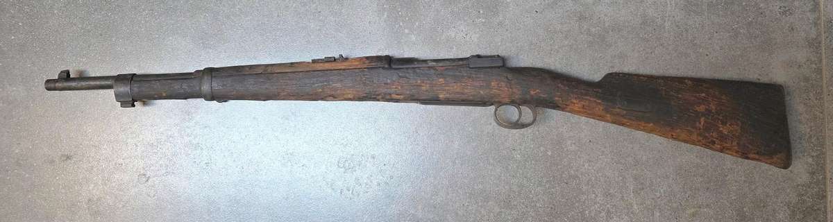 BOER WAR ,BOER 1896 CARBINE MAUSER RIFLE DEACTIVATED