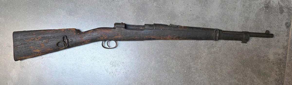 BOER WAR ,BOER 1896 CARBINE MAUSER RIFLE DEACTIVATED