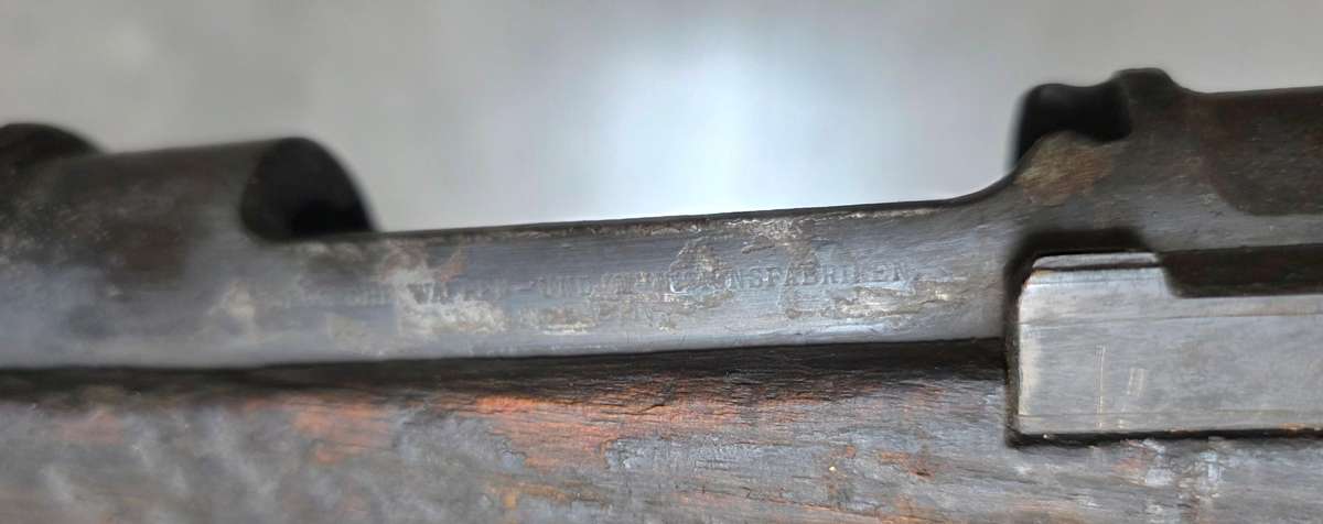 BOER WAR ,BOER 1896 CARBINE MAUSER RIFLE DEACTIVATED