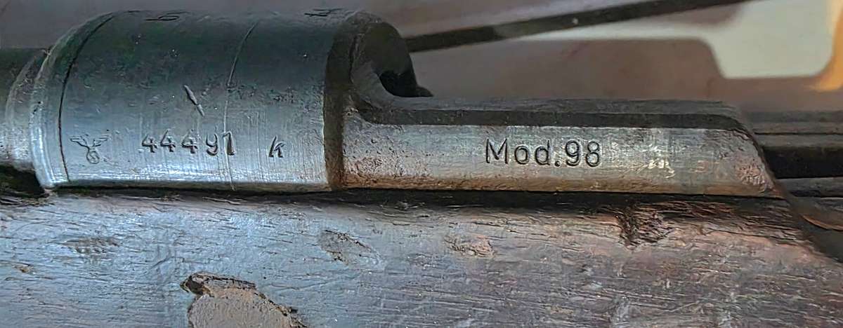 German WW2 K-98 Deactivated Rifle