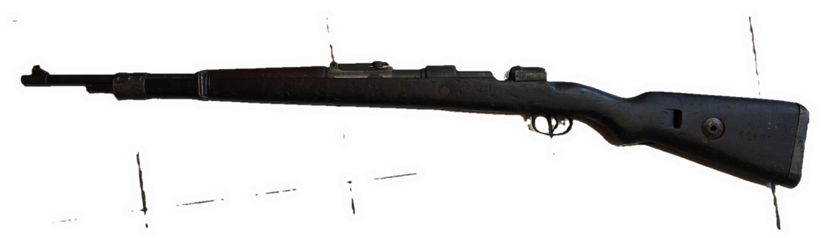 German WW2 K-98 Deactivated Rifle