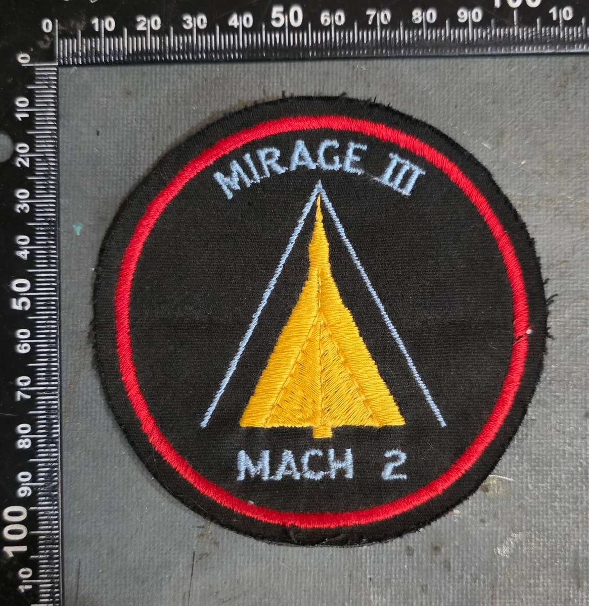 SAAF 2 Squadron Sound Barrier Mirage Flight-suit Patch