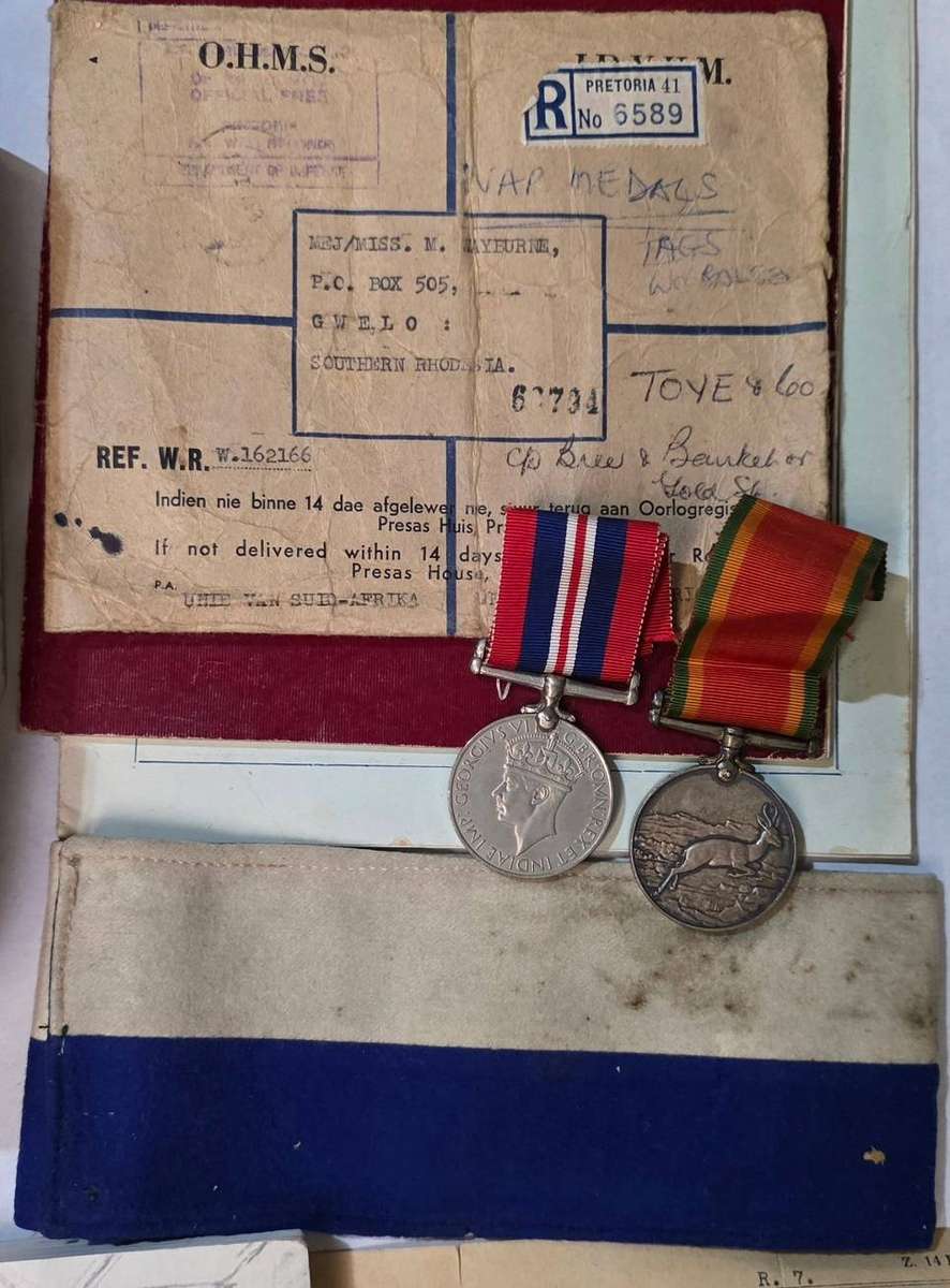 WW2.South African Corps Of Signals SACS Radar Woman's Grouping