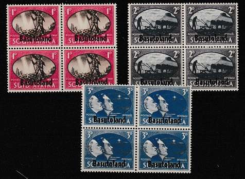 BASUTOLAND 1945.   MNH   SACC 29/31
