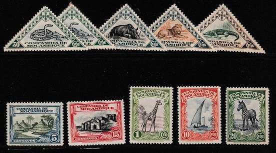 MOZAMBIQUE COMPANY. PART SETS.