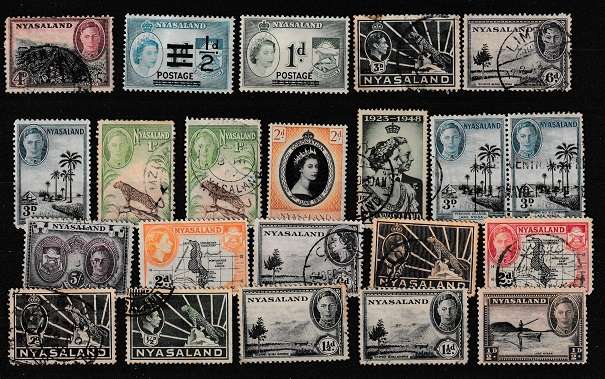NYASALAND MIX.. USED