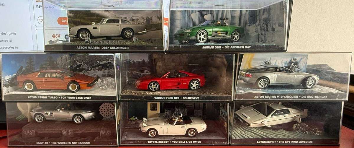 007 James Bond Collection in 1:48 Scale