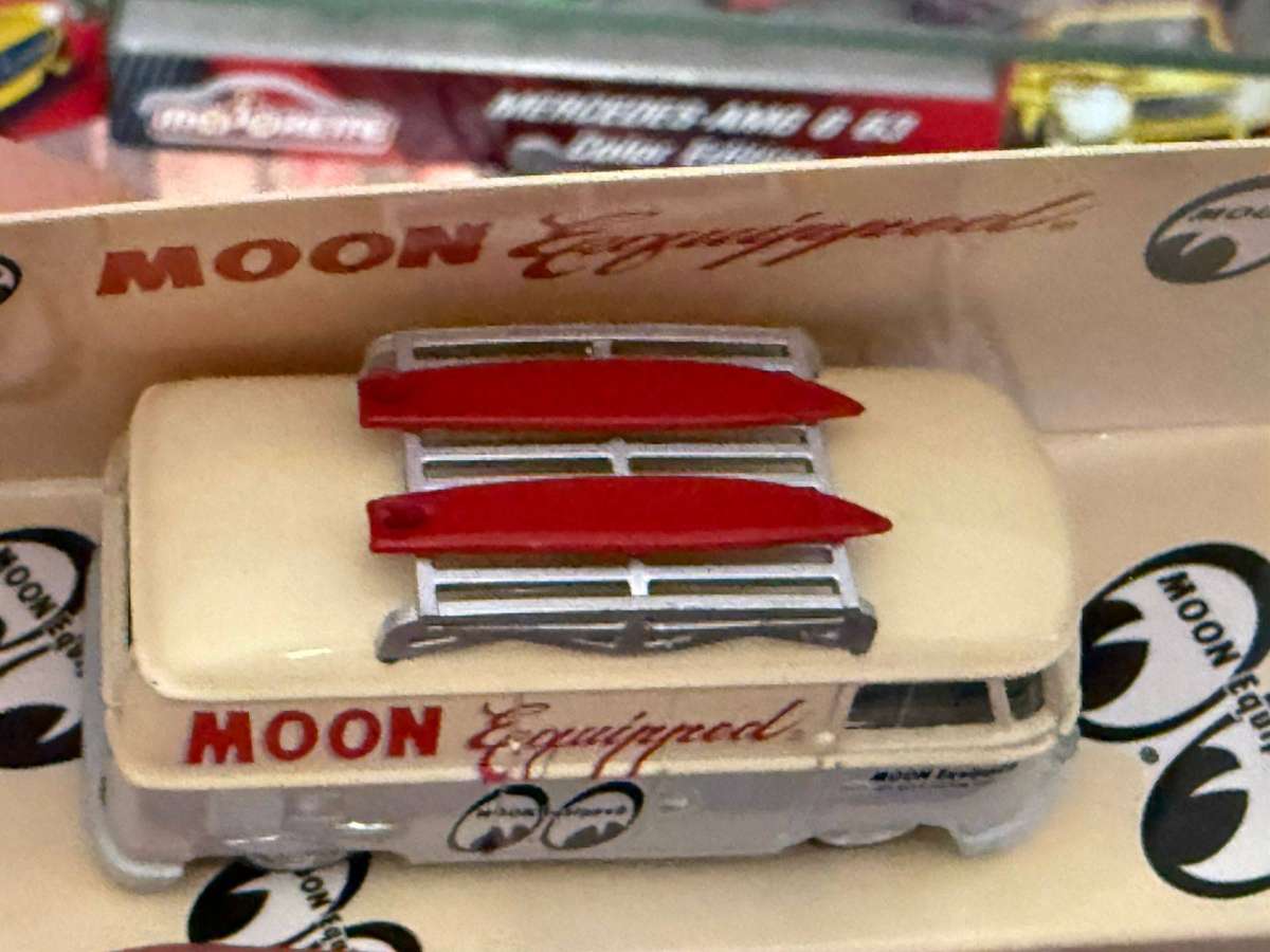 Tarmac Moon Eyes Volkswagen Type II T1 Panel Van Model in Original Box