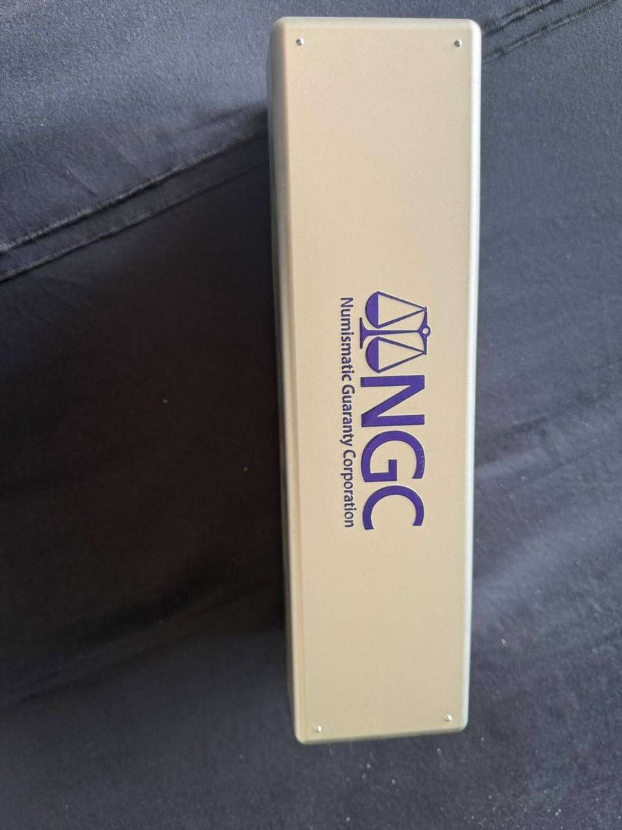NGC - Numismatic Guaranty Corporation - 20 Slab storage box