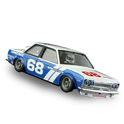 Scalextric RevoSlot Datsun BRE SCCA Trans Am 1972 #68 RS0240  1/32 slot ca