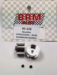 Scalextric Revoslot Aluminium Wheels RS128 for sports cars 16.5 x 10 mm 1/32 SLOT