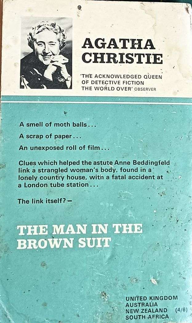 The Man in the Brown Suit - Agatha Christie - Softcover