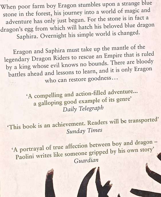 Eragon - Christopher Paolini - Softcover - 503 pages