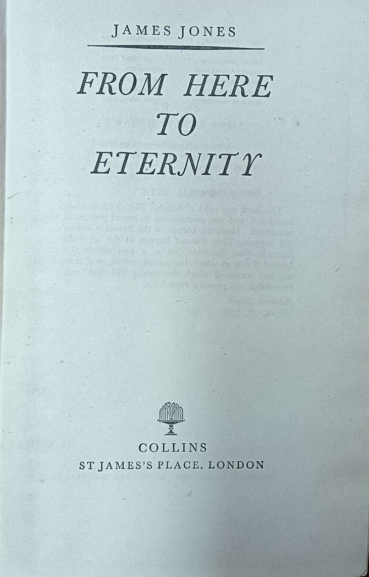 From Here to Eternity - James Jones - Hardcover