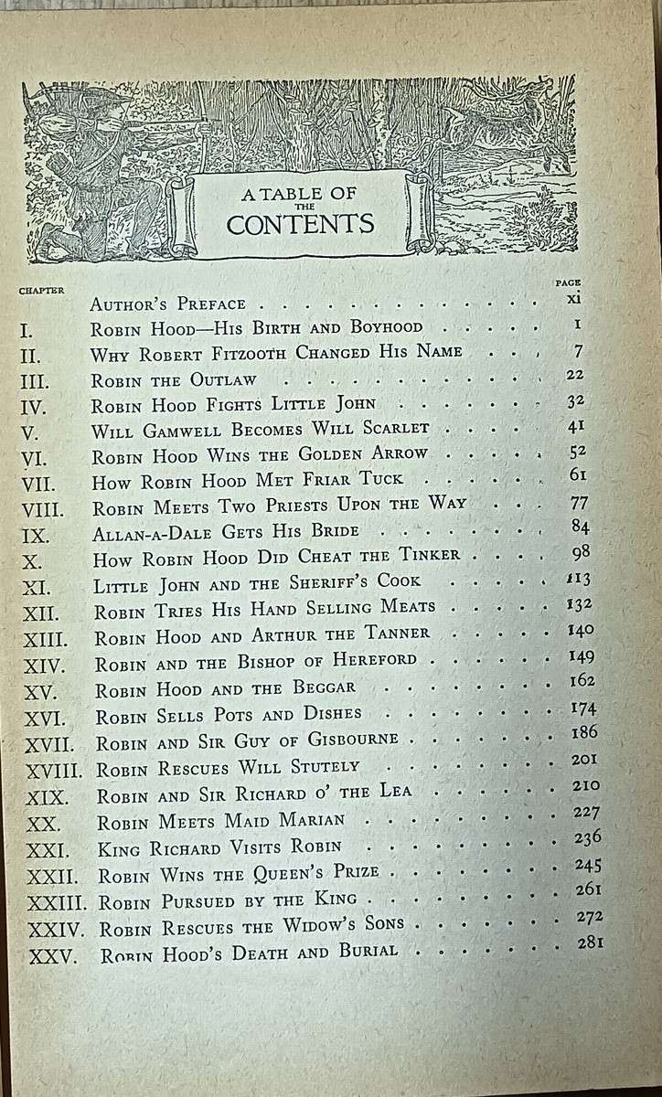 Bold Robin Hood and His Outlaw Band - Louis Rhead - Hardcover