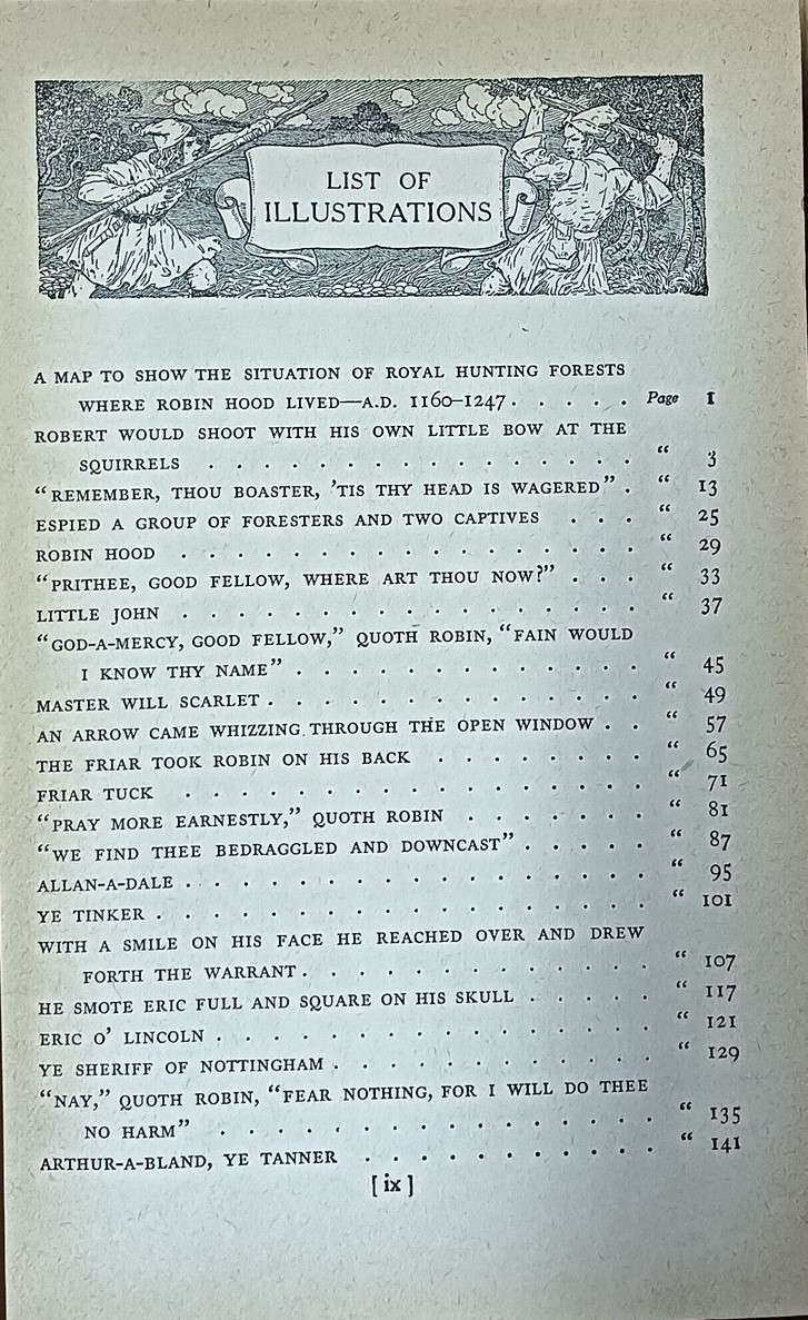 Bold Robin Hood and His Outlaw Band - Louis Rhead - Hardcover