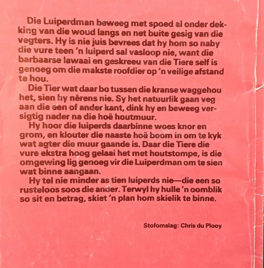 Die Swart Luiperd reeks 38 - Braam le Roux / Tiere van die heilige woud