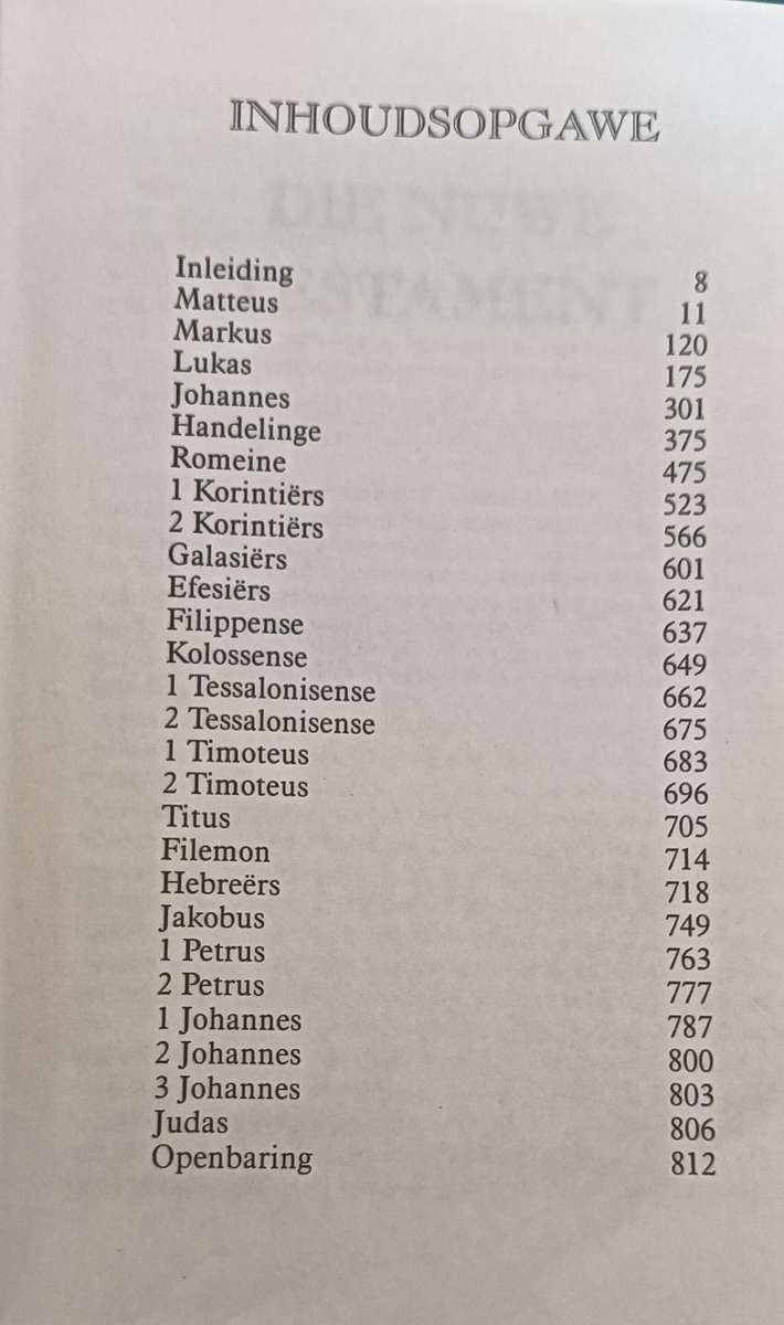 Die Boodskap Die Nuwe Testament in Hedendaagse Afrikaans -Softcover - 442 pages