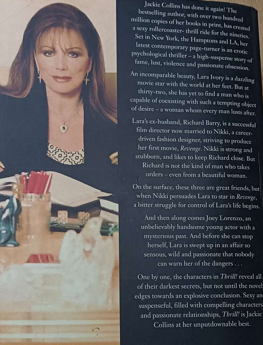 Thrill - Jackie Collins - Softcover - 487 Pages