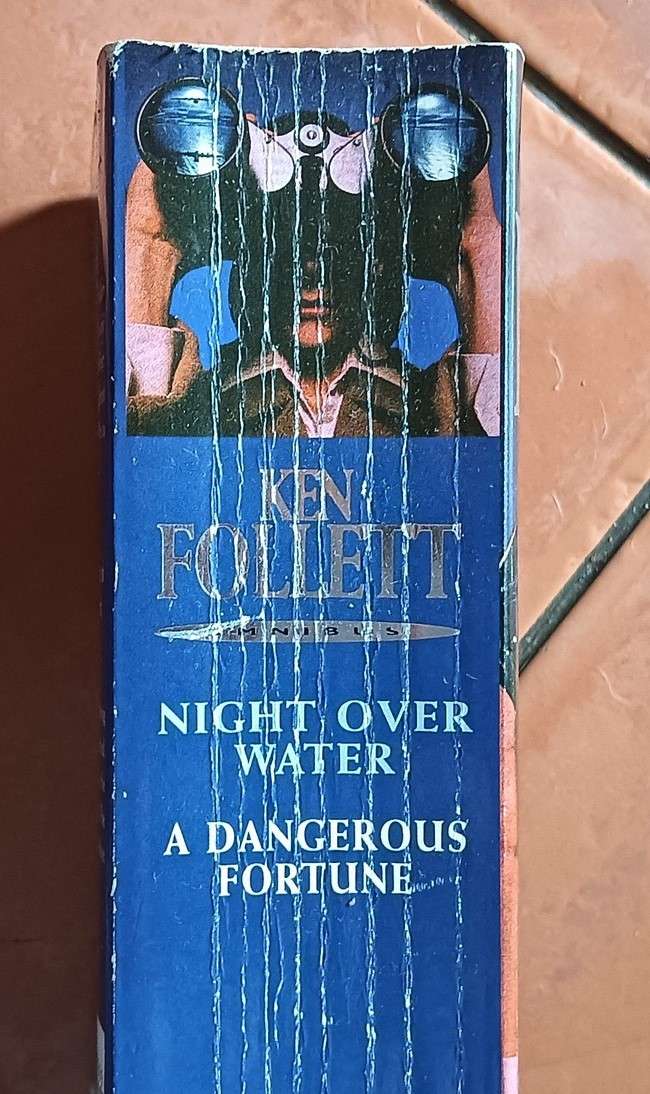 Night Over Water & A Dangerous Fortune - Ken Follett - Softcover - 642 & 595 pages