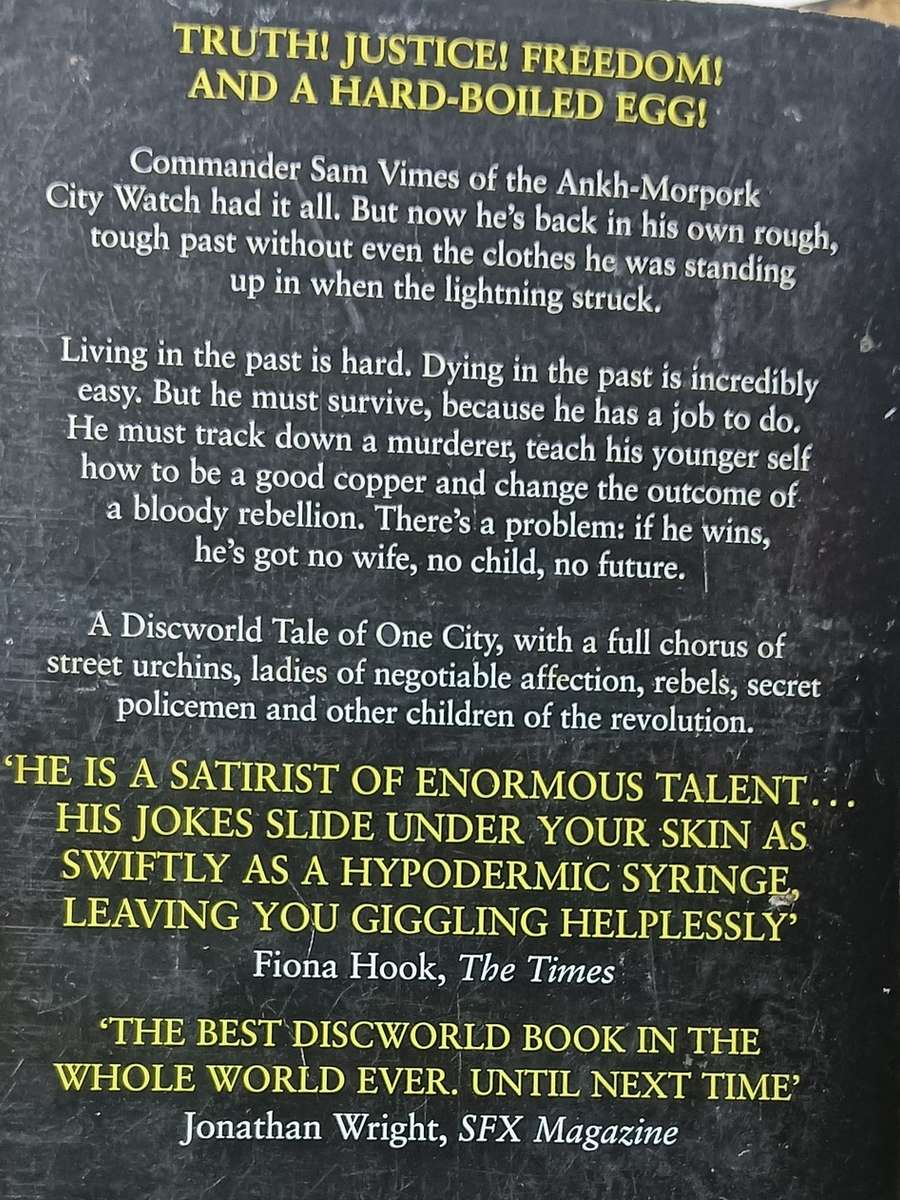 Night Watch - Terry Pratchett - Softcover - 474 pages