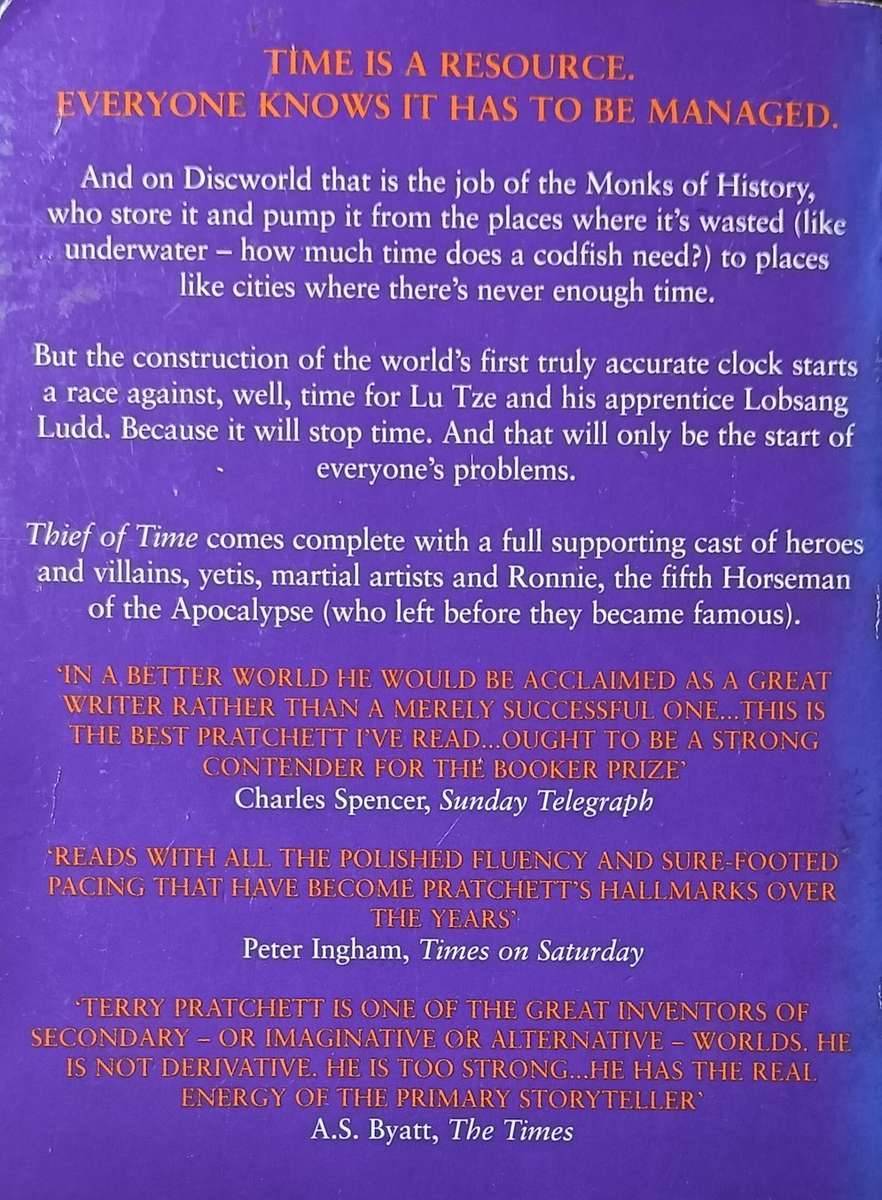 Thief of Time - Terry Pratchett - Softcover - 430 pages