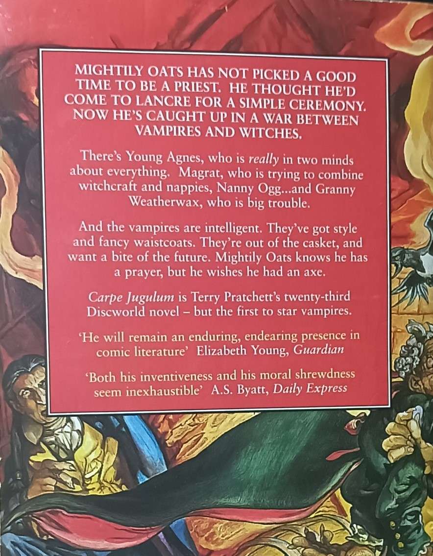Carpe Jugulum - Terry Pratcheett - Softcover - 425 Pages