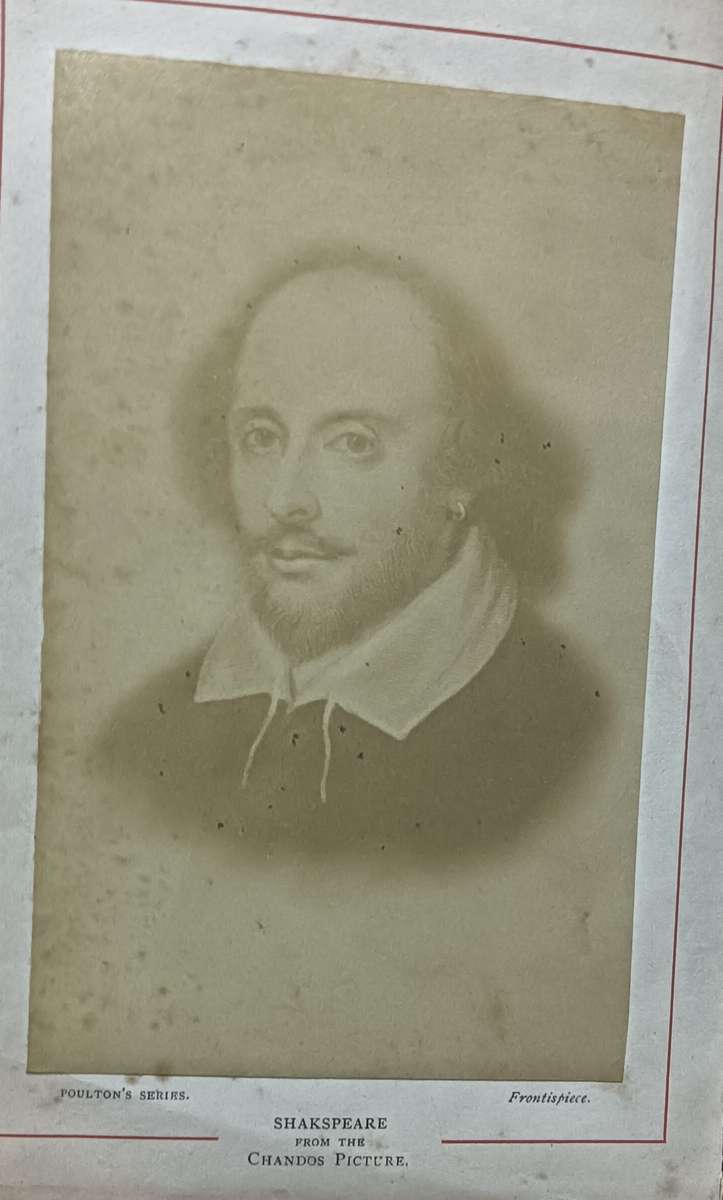 The Works of William Shakespeare - Leather-bound - Gilt-edged - 1136 pages (1894)