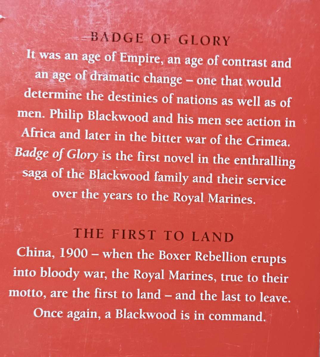 Badge of Glory & The First to Land - Douglas Reeman - Softcover - 366 & 294 pages (Arrow Double)