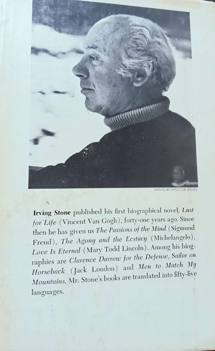 The Greek Treasure - Irving Stone - Biog Novel of Henry & Sophia Schliemann - Hardcover - 479 Pages