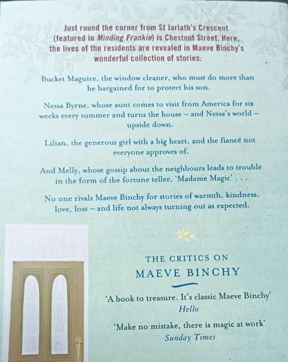 Chestnut Street - Maeve Binchy - Softcover - 390 pages