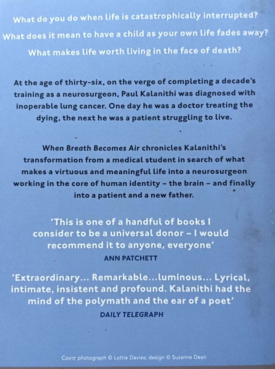 When Breath Becomes Air - Paul Kalanathi - Softcover - 504 Pages