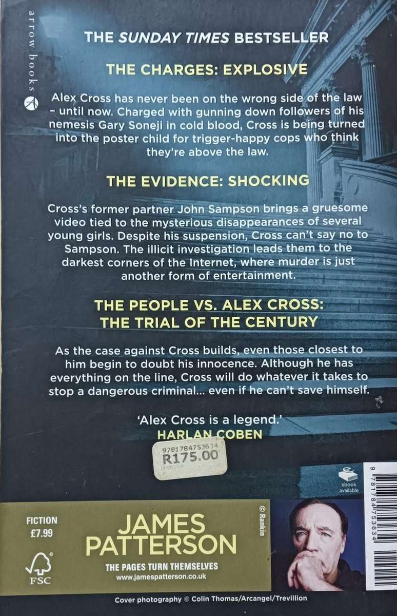 The People vs. Alex Cross - James Patterson - Softcover - 413 pages