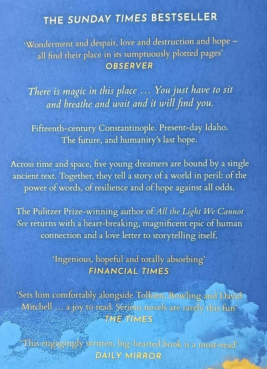 Cloud Cuckoo Land - Anthony Doerr - Softcover - 577 pages