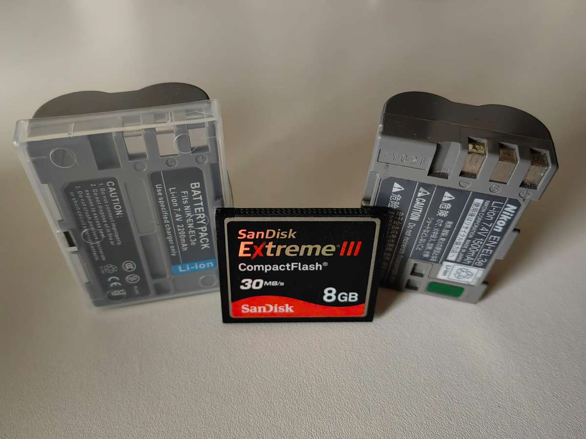 Nikon D300 DSLR 12.3 megapixel with 2 lenses and accessories