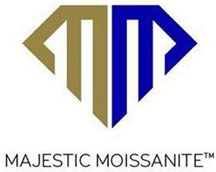 9k / 9ct white gold Solitaire Engagement or Dress RING: 1.00ct Moissanite, 6-claw GLAMOROUS. Limited