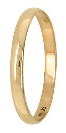 9k / 9ct gold SUPREME Wedding / Stacking Band / Spacer: 2mm wide, 1.45mm high, size M or N