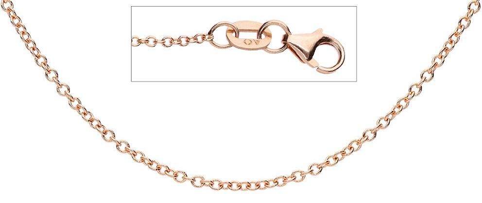 9k / 9ct rose gold CHAIN: 1.3mm wide Anchor, 45cm