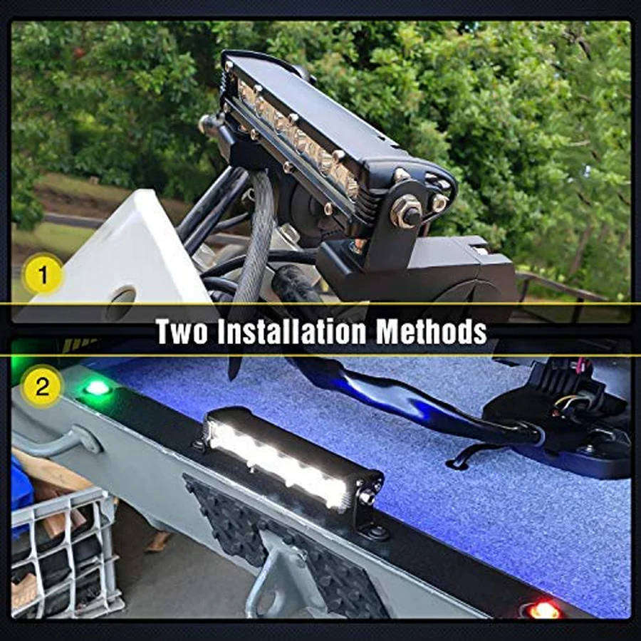 6 Led Motorsport Irradiation 4D Lamp Bar