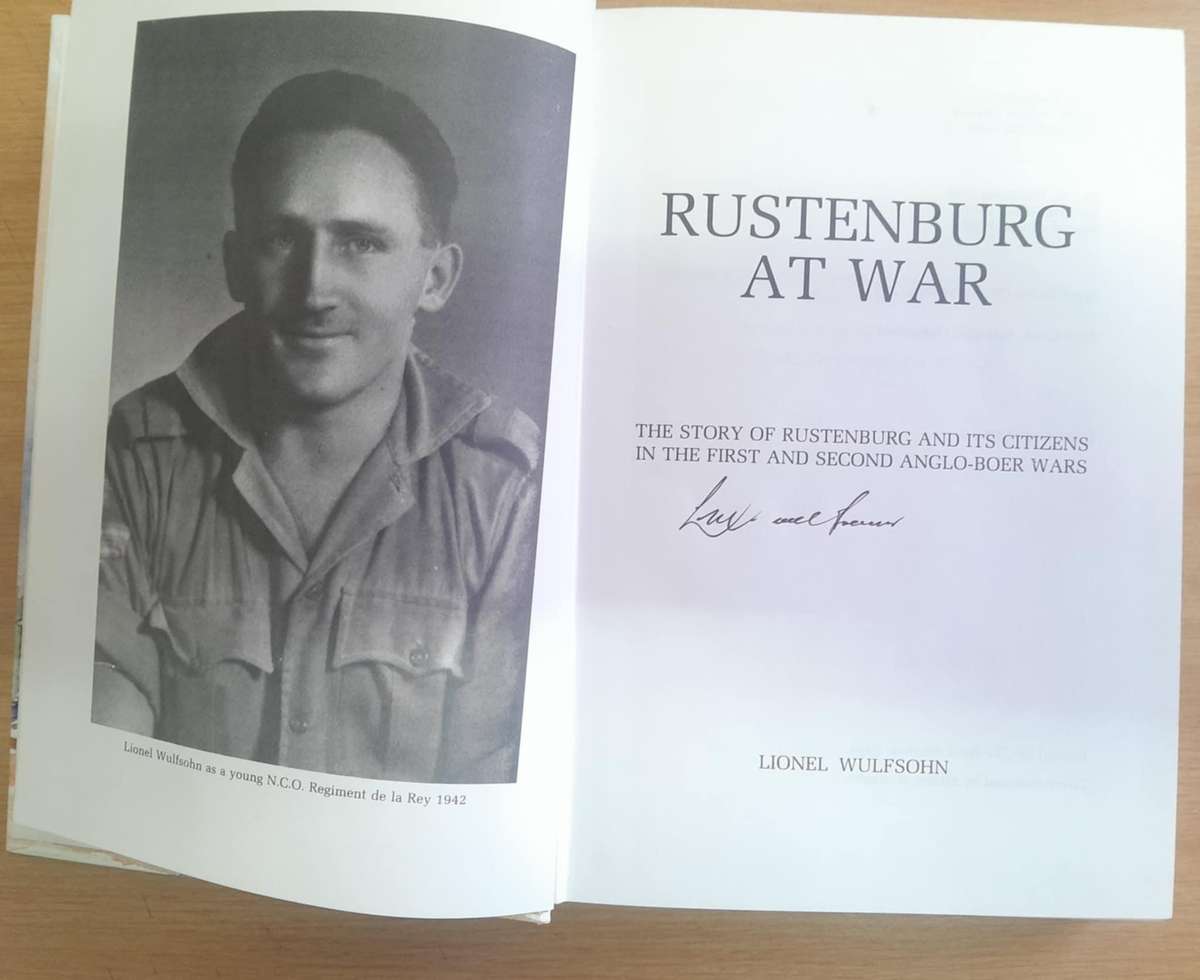 RUSTENBURG AT WAR **Signed**