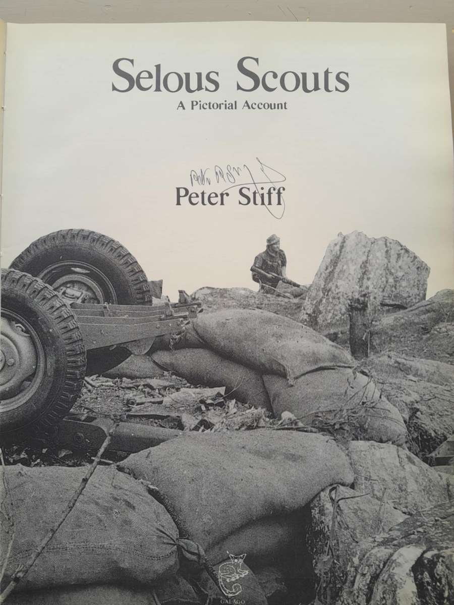 SELOUS SCOUTS PICTORIAL **Signed**