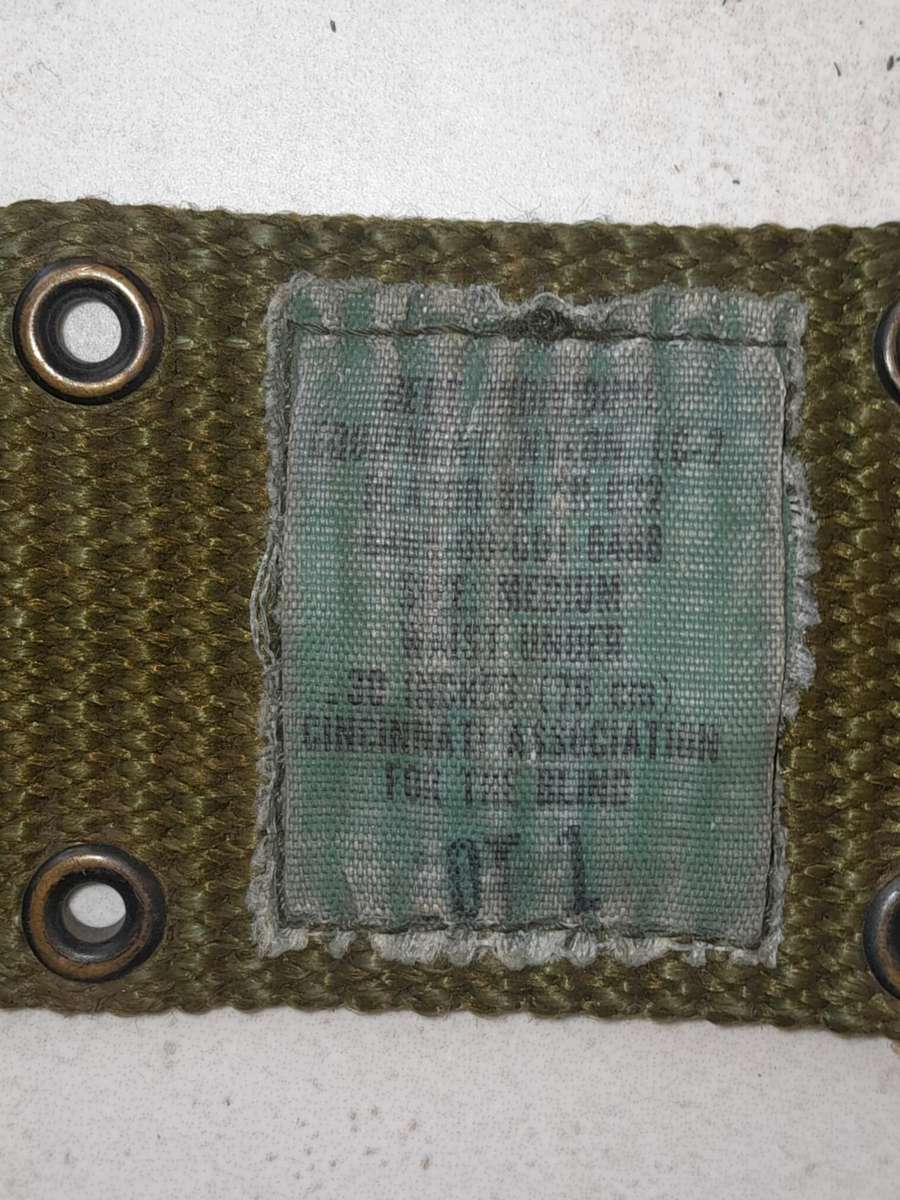 US ARMY GI WEBBING BELT